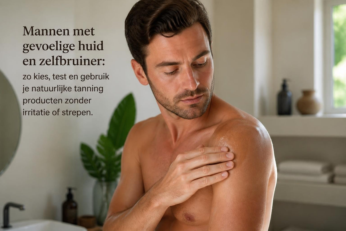Zelfbruiner voor mannen met een gevoelige huid | Gids 2026