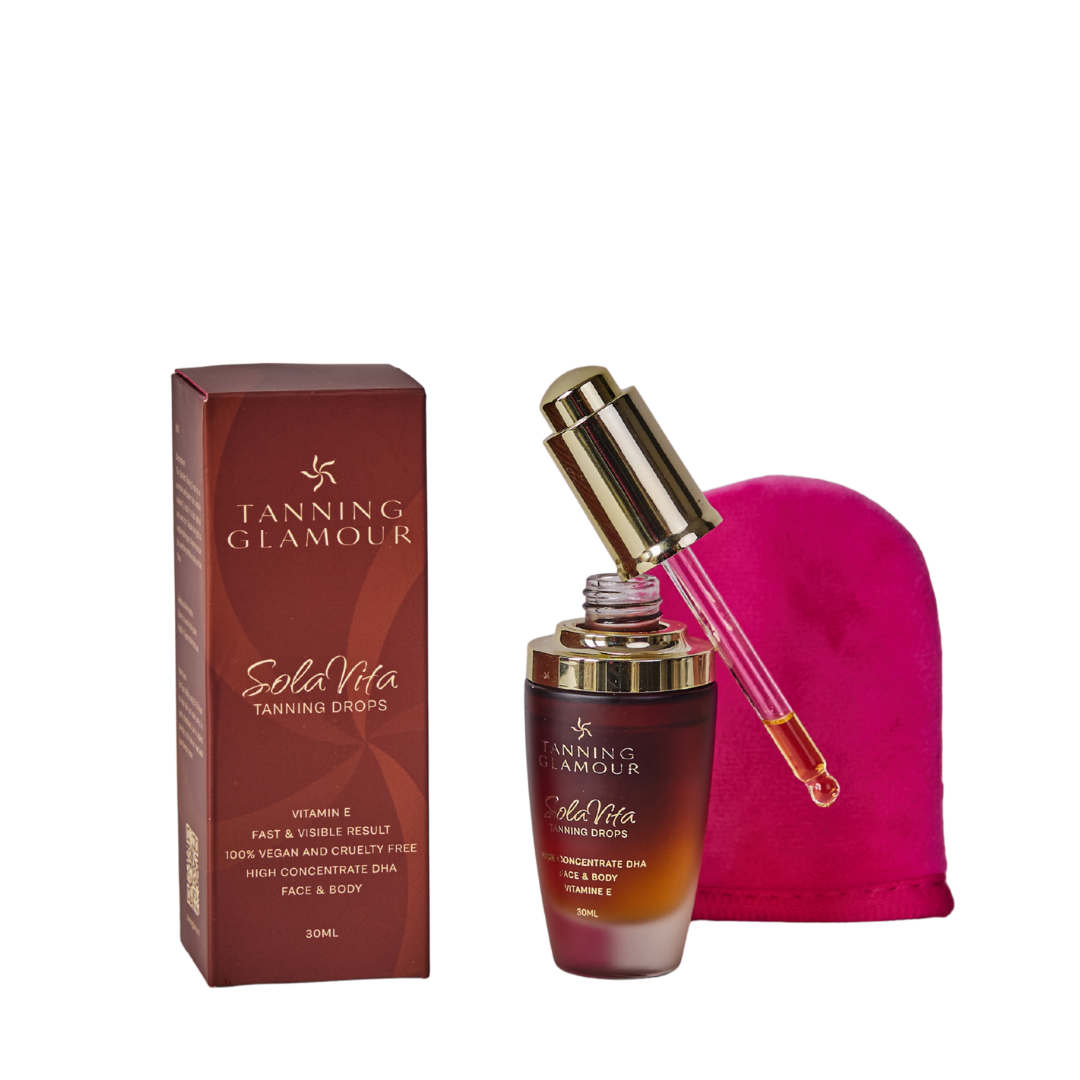 SolaVita Zelfbruiner Drops Set (Drops + Mini Handschoen)