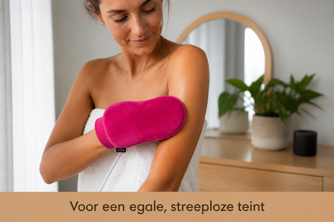 Tanning mitt: jouw geheim voor een egale en streeploze teint