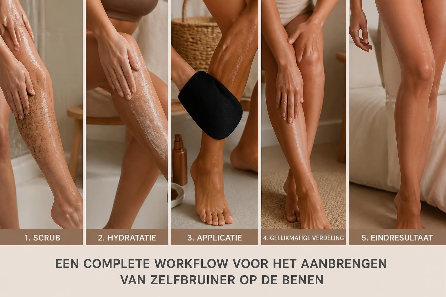 Zelfbruiner voor benen: tips voor een mooie egale teint