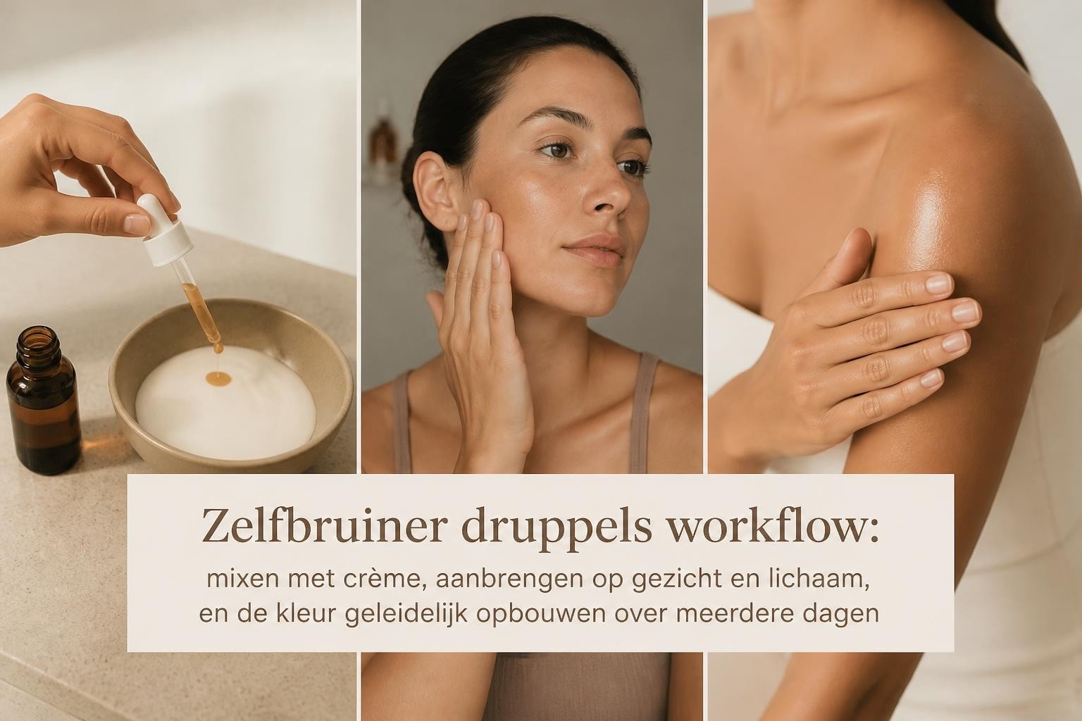 Self tanning drops: jouw gids voor een natuurlijke glow