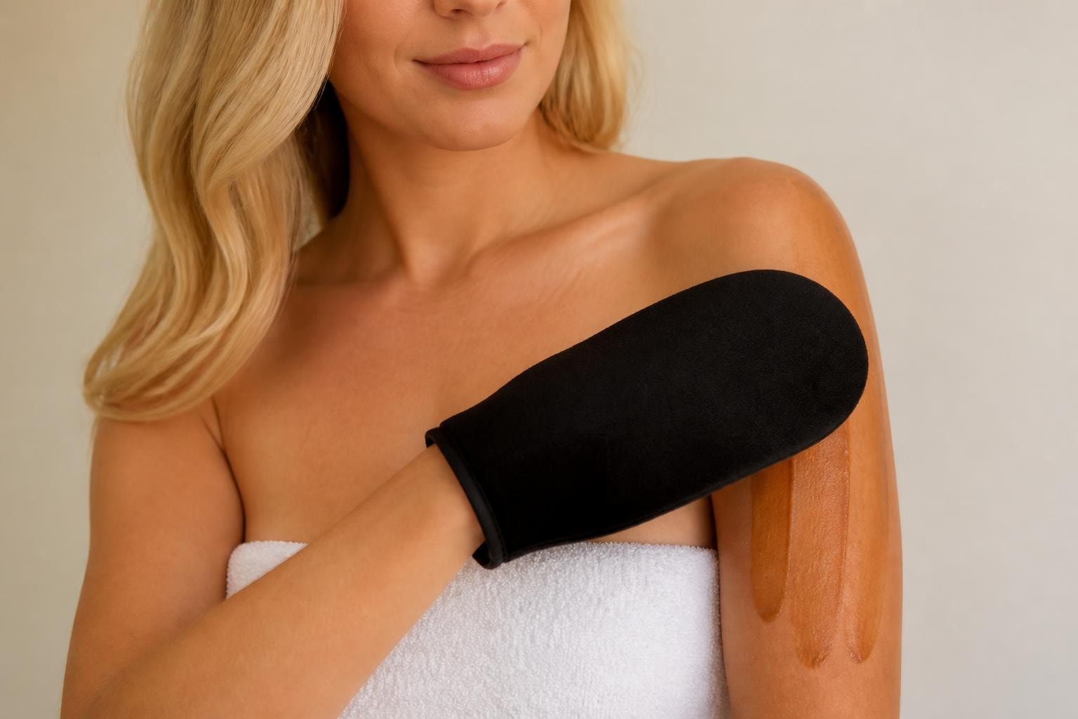 Self tan mitt: de sleutel tot een egale, streepvrije glow