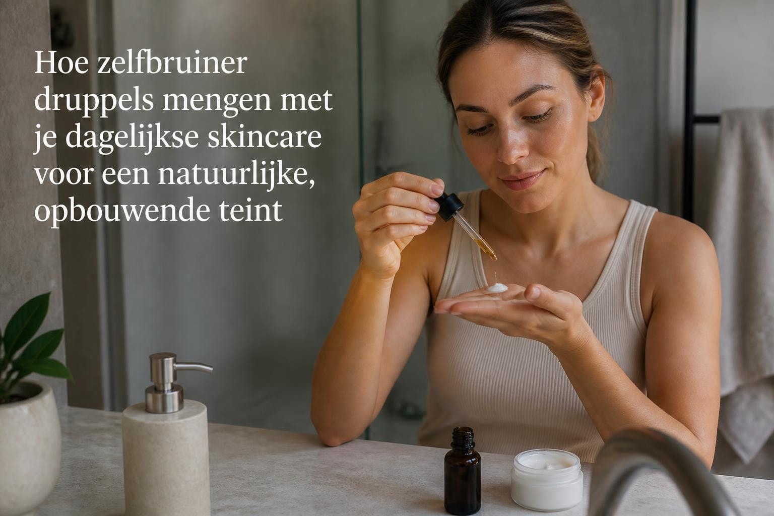 Zelfbruiner druppels: jouw sleutel tot een natuurlijke glow