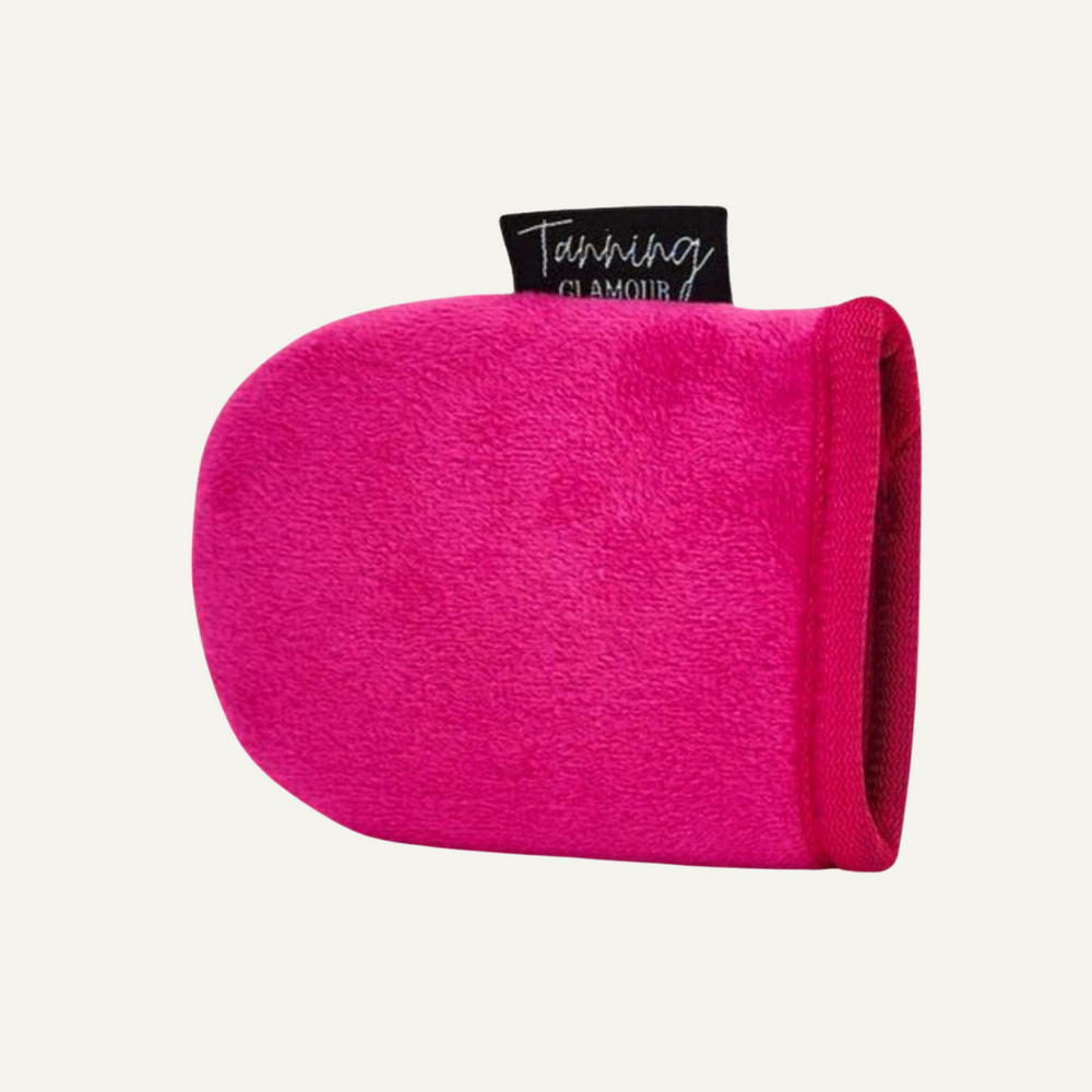 Luxe Velvet Tanning Handschoen en Mini Handschoen