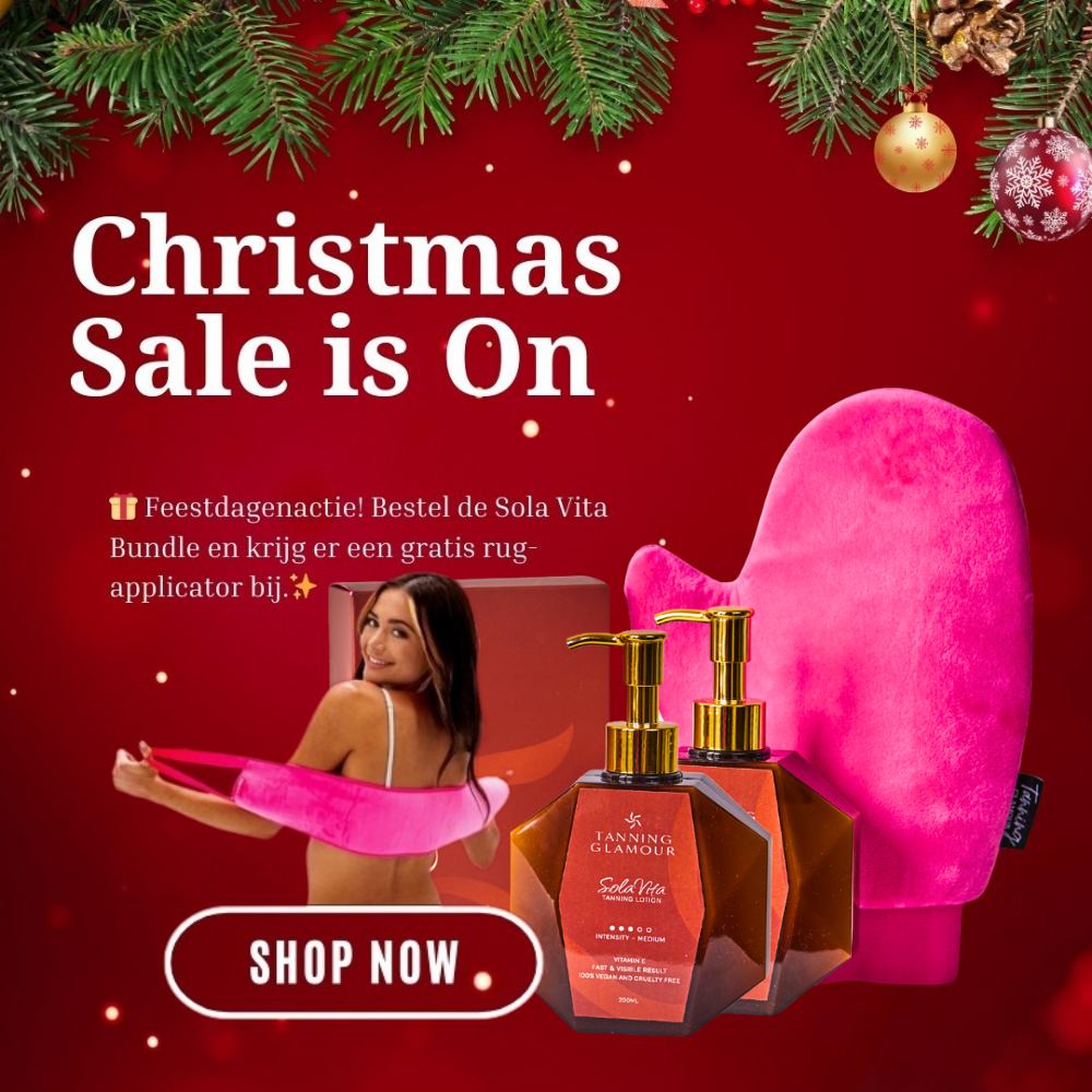 Tanning Glamour Complete Zelfbruiner DUO Bundle (2xLotion + Handschoen)