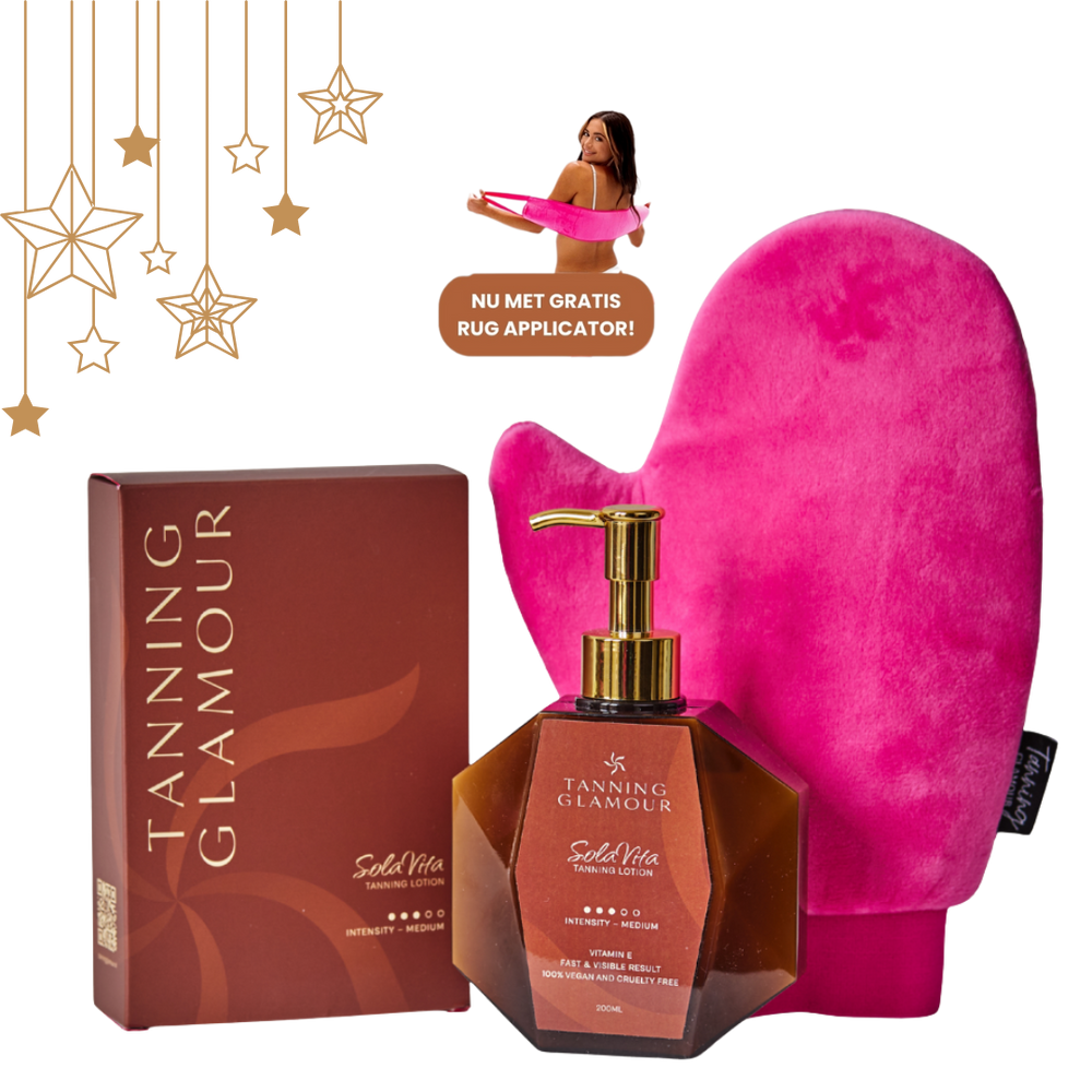 Tanning Glamour Complete Zelfbruiner Bundle (Lotion + Handschoen)