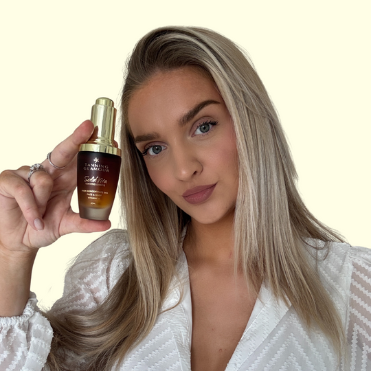 The Ultimate Tanning Bundle Lotion, Drops, Handschoen en Mini Handschoen